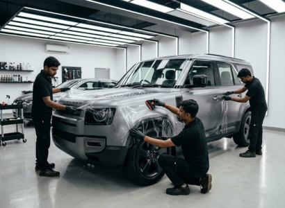 Full body PPF for luxury cars in Bangalore